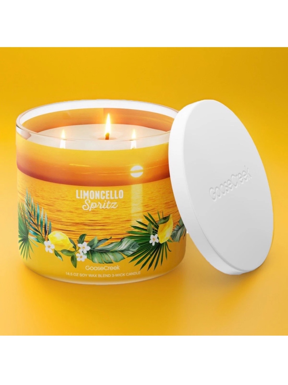 Goose Creek 3-Wick Candle- Limoncello Spritz (14.5 oz)